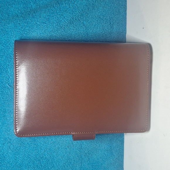 Caramel A6 Binder Budget Financial Planner Journal with 6 Pockets Inserts NEW - Picture 6 of 7